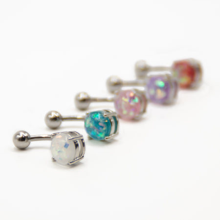 Threadless Labret (Push In Gem)