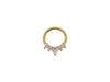 16ga Gold Clicker (Hinged Ring)