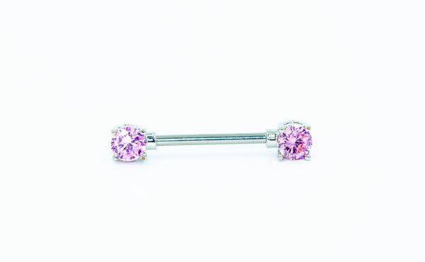 Prong Gem Nipple (Pink)