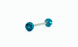 Tiffany Nipple Barbell (Teal)