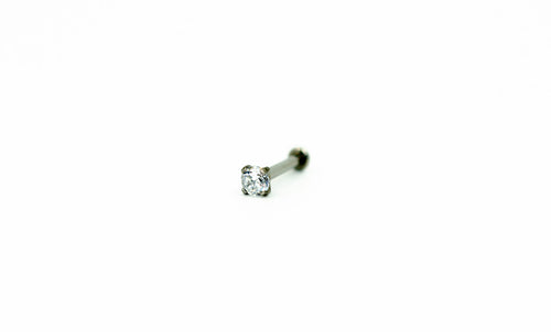 Prong Labret (clear)